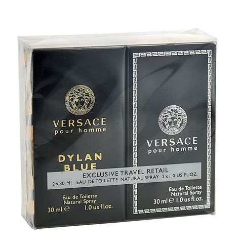 versace dylan blue amp pour homme duo setup|Versace Dylan Blue longevity.